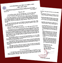 Declaration in Vietnamese and English (translation by IBIB) - PDF