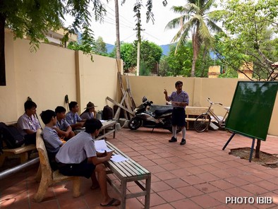 Trại sơ cấp Lộc Uyển, Huyện Phú Lộc, một Htr thuyết giảng