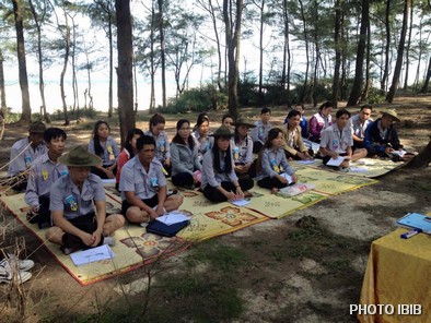 Liên Trại Lộc Uyển và A Dục, Huyện Phú Vang, Lớp học trong rừng